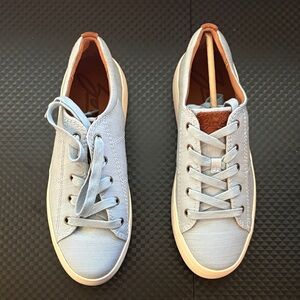 Zodiac Sky Blue Canvas Men's Sneakers